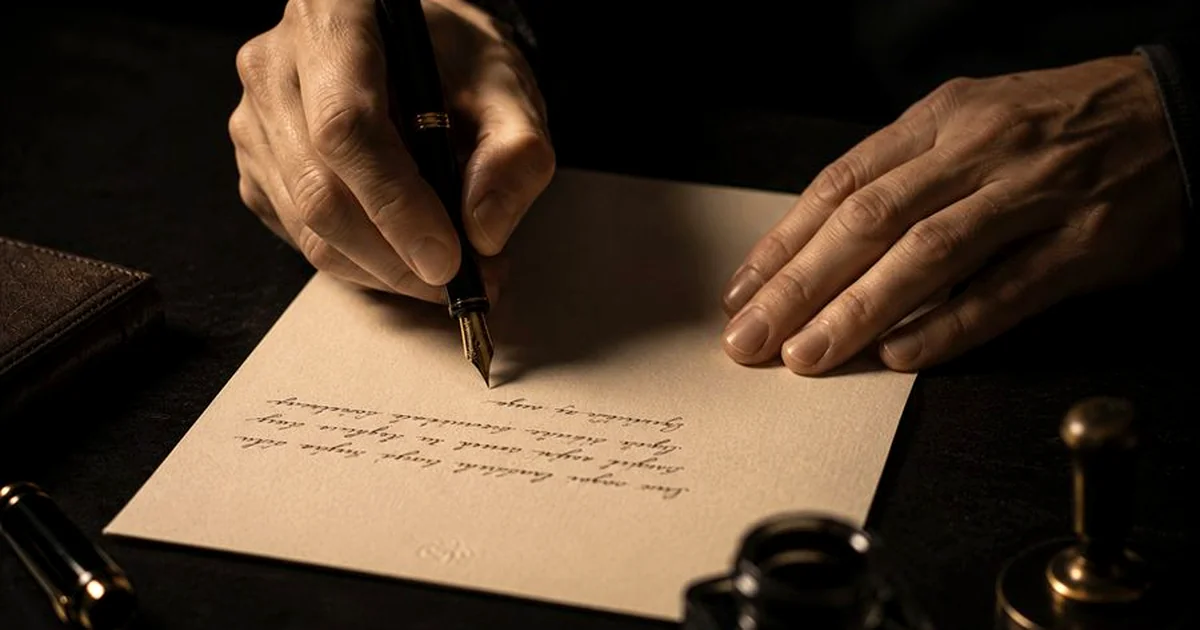 Actor escribiendo su bio profesional en portatil para perfil de casting